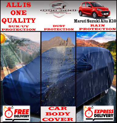 Tamanchi Autocare Car Cover For Maruti Suzuki Alto K10(Blue)