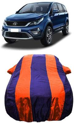 Wegather Car Cover For Tata Hexa XT (With Mirror Pockets)(Orange)