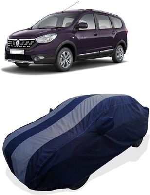 Coxtor Car Cover For Renault Lodgy 110PS RxL (With Mirror Pockets)(Grey)
