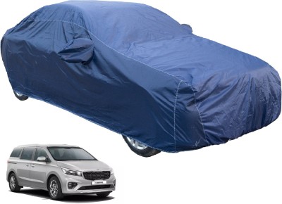 Auto Hub Car Cover For Kia Carnival (With Mirror Pockets)(Blue)