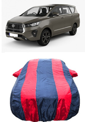 Wegather Car Cover For Toyota Innova Crysta Facelift (With Mirror Pockets)(Red)