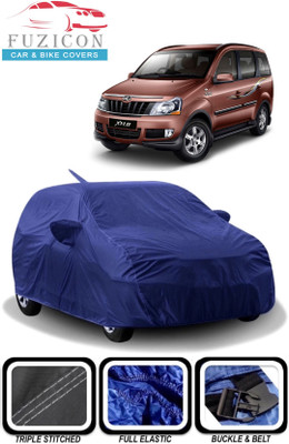 FUZICON Car Cover For Mahindra Xylo (With Mirror Pockets)(Blue)