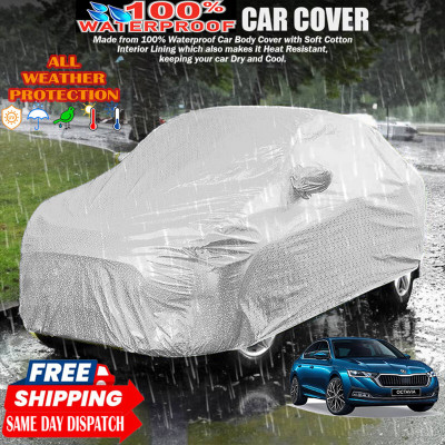 Tamanchi Autocare Car Cover For Skoda Octavia(Silver)