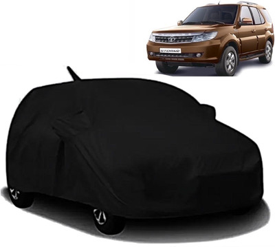 AXLOZ Car Cover For Tata Safari Storme (With Mirror Pockets)(Black)