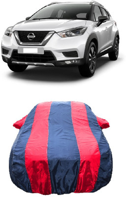 Wegather Car Cover For Nissan Kicks (With Mirror Pockets)(Red)