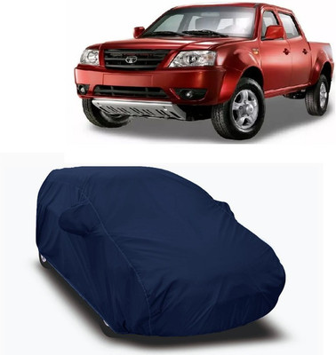 WEATHER EXPERT Car Cover For Tata Xenon (With Mirror Pockets)(Blue)