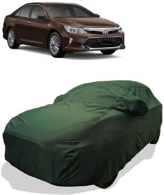QLAX Car Cover For Maruti Camry 2.5L (With Mirror Pockets)(Gold)