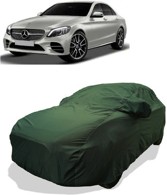 Coxtor Car Cover For Mercedes Benz C-Class AMG Line C 300d Diesel (With Mirror Pockets)(Gold)