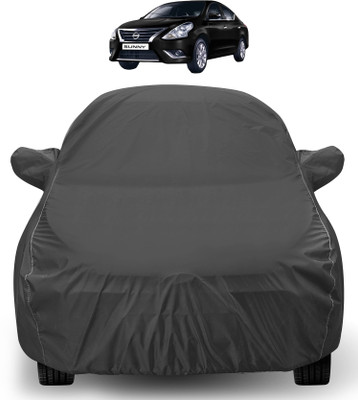 Euro Care Car Cover For Nissan Sunny (Without Mirror Pockets)(Grey)
