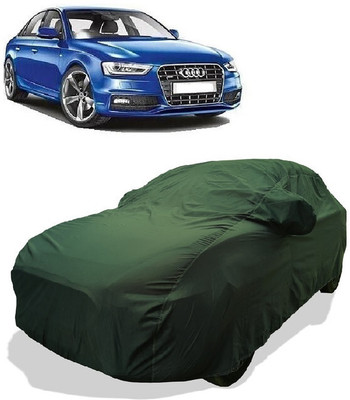 Coxtor Car Cover For Audi A4 3.0 TDI (With Mirror Pockets)(Gold)