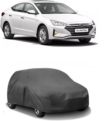 ARNEJA Car Cover For Hyundai Elantra (Without Mirror Pockets)(Grey)