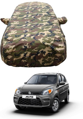 ATBROTHERS Car Cover For Maruti Suzuki Alto 800 (With Mirror Pockets)(Multicolor)