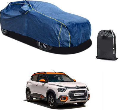 GOSHIV-car and bike accessories Car Cover For Citroen C3 Aircross (With Mirror Pockets)(Blue, For 2018, 2019, 2020, 2021, 2022, 2023 Models)