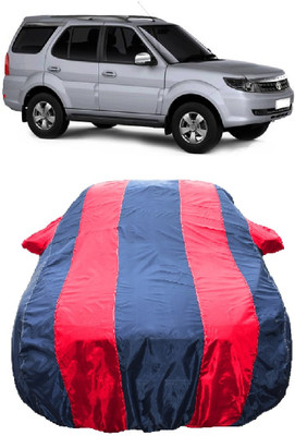 Wegather Car Cover For Tata Safari Storme EX Diesel (With Mirror Pockets)(Red)