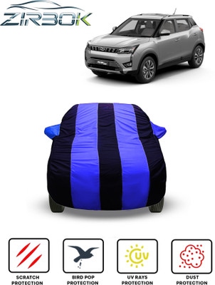 ZIRBOK Car Cover For Mahindra XUV 300 (With Mirror Pockets)(Blue)