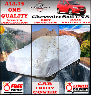 Tamanchi Autocare Car Cover For Chevrolet Sail UVA(Silver)