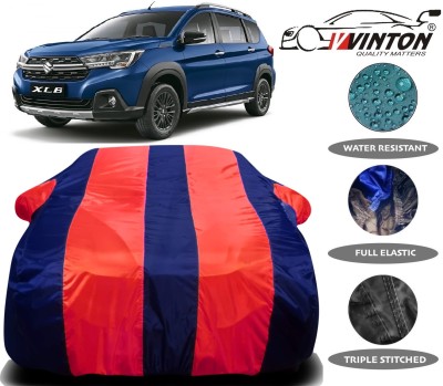 V VINTON Car Cover For Maruti Suzuki XL6 (With Mirror Pockets)(Multicolor)