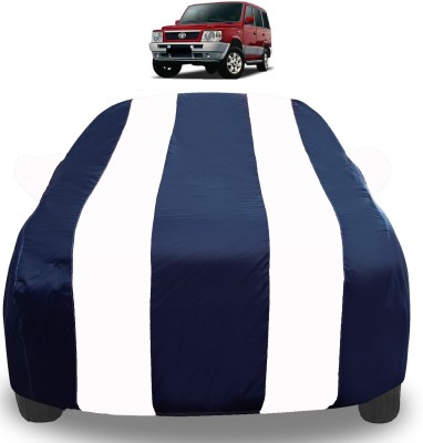 Auto Hub Car Cover For Tata Sumo (With Mirror Pockets)(White)