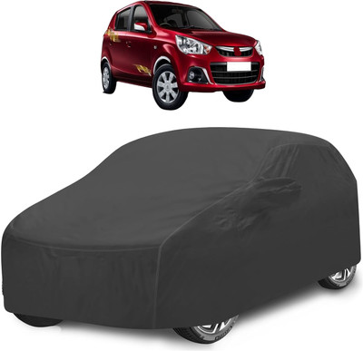 Caronix Car Cover For Maruti Alto K10 (With Mirror Pockets)(Grey)