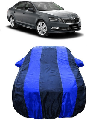Wegather Car Cover For Skoda Octavia 1.8 TSI AT Onyx Petrol (With Mirror Pockets)(Blue)