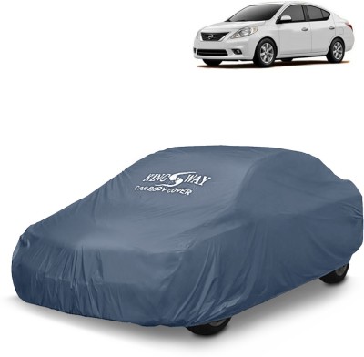 Kingsway Car Cover For Nissan Sunny (Without Mirror Pockets)(Grey, For 2011, 2012, 2013, 2014 Models)