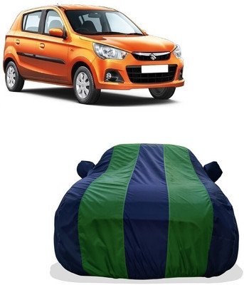 Tricway Car Cover For Maruti Suzuki Alto K10 LX Petrol (With Mirror Pockets)(Green)