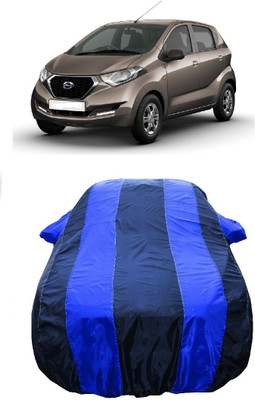 Wegather Car Cover For Datsun Redi GO AMT 1.0 (With Mirror Pockets)(Blue)