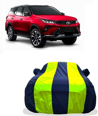 Tricway Car Cover For Toyota New Fortuner (With Mirror Pockets)(Yellow)