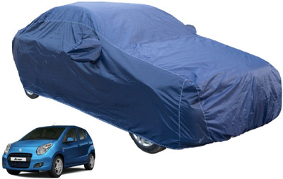 Auto Hub Car Cover For Maruti Suzuki A-Star (With Mirror Pockets)(Blue)