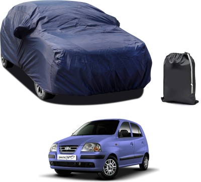 GOSHIV-car and bike accessories Car Cover For Hyundai Santro Xing (With Mirror Pockets)(Blue, For 2018, 2019, 2020, 2021, 2022, 2023 Models)