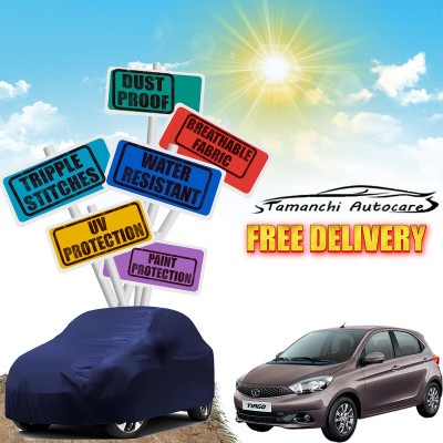 Tamanchi Autocare Car Cover For Tata Tiago(Blue)