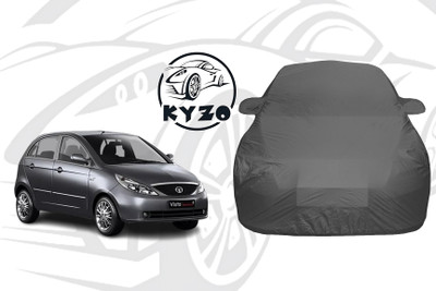 KYZO Car Cover For Tata Vista (With Mirror Pockets)(Grey)