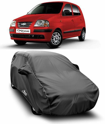 Proractive Car Cover For Hyundai Santro Xing (Without Mirror Pockets)(Grey)