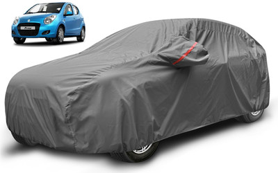 Auto Hub Car Cover For Maruti A-Star (With Mirror Pockets)(Grey)