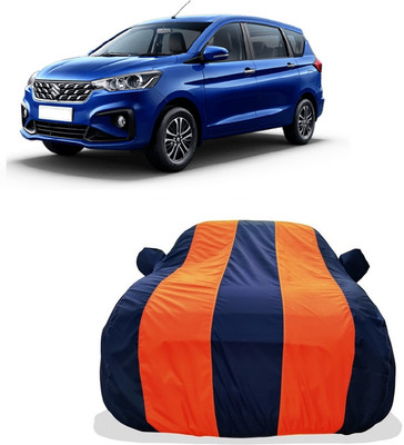 Tricway Car Cover For Maruti Suzuki Ertiga (With Mirror Pockets)(Orange)