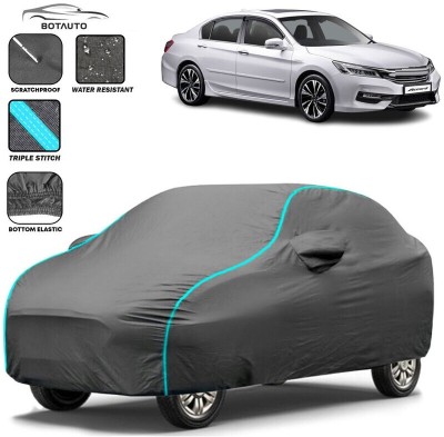 BOTAUTO Car Cover For Honda Accord, Accord 2.4 i-VTEC 6MT (189 HP), Universal For Car (With Mirror Pockets)(Grey, For 2008, 2009, 2010, 2011, 2012, 2013, 2014, 2015, 2016, 2017, 2018, 2019, 2020, 2021, 2022, 2023 Models)