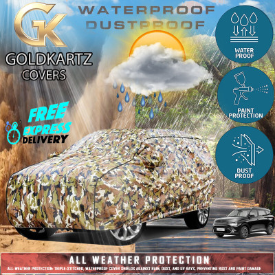 Tamanchi Autocare Car Cover For Kia Carens (With Mirror Pockets)(Multicolor)