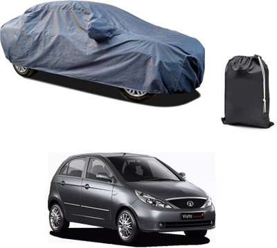 PAGORA Car Cover For Tata Indica Vista (With Mirror Pockets)(Grey, For 2019, 2020, 2021, 2022, 2023 Models)
