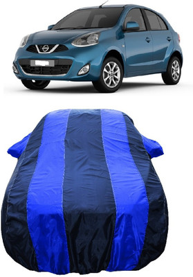 Wegather Car Cover For Nissan Micra XL Option D Diesel (With Mirror Pockets)(Blue)