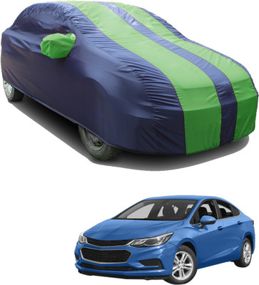 SS FOR YOUR SMART NEEDS Car Cover For Chevrolet Cruze (With Mirror Pockets)(Green, Blue)