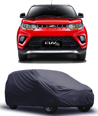 ROYAL AUTO MART Car Cover For Mahindra KUV100 (Without Mirror Pockets)(Grey)