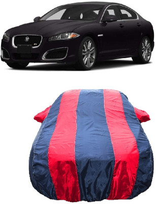 Wegather Car Cover For Jaguar XF R Supercharged 5.0 Litre V8 Petrol (With Mirror Pockets)(Red)