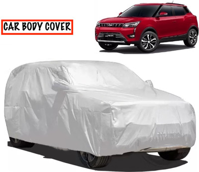 AUCTIMO Car Cover For Mahindra XUV 300 (With Mirror Pockets)(Silver)