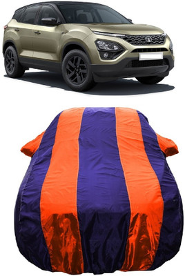 Wegather Car Cover For Tata Harrier XZ Plus Diesel (With Mirror Pockets)(Orange)