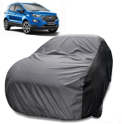 MoTRoX Car Cover For Ford Ecosport (Without Mirror Pockets)(Grey, Black)