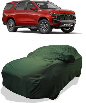 Coxtor Car Cover For Chevrolet Tahoe Z71 4WD (With Mirror Pockets)(Green)