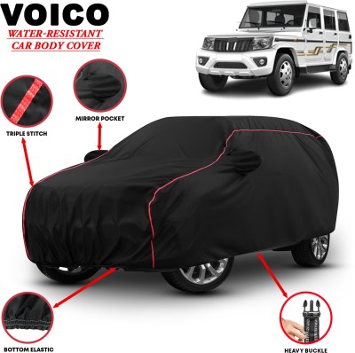 VOICO Car Cover For Mahindra Bolero, Bolero 2.5 Diesel, Bolero Camper 2WD PS BS3, Bolero Camper 4WD PS BS3, Bolero Camper Di Long 4WD BS3 Refresh, Bolero Camper GOLD 2WD BS3 Refresh, Bolero Camper GOLD VX 2WD BS3 Refresh, Bolero Camper HUBER 2WD BS3 Refresh, Bolero DI AC BS III, Bolero DI NON AC BS 