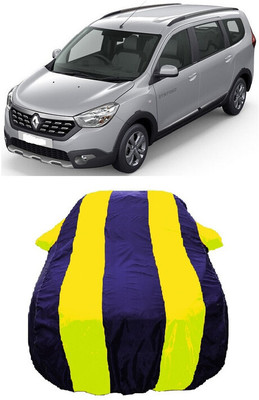 Wegather Car Cover For Renault Lodgy Stepway 110PS RXZ 8S Diesel (With Mirror Pockets)(Yellow)
