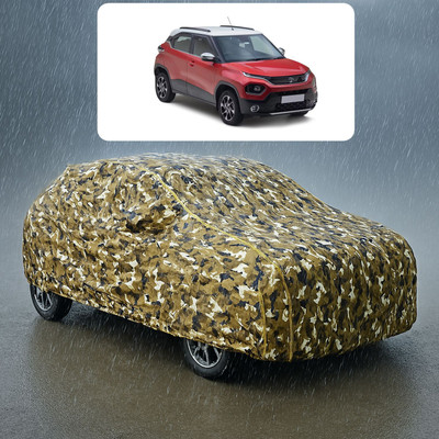 GOSHIV-car and bike accessories Car Cover For Tata Punch (With Mirror Pockets)(Yellow)