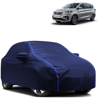 Autohaux Car Cover For Maruti Suzuki Ertiga (With Mirror Pockets)(Blue)